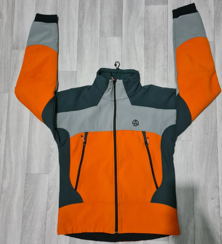 Close up of jeans fabric