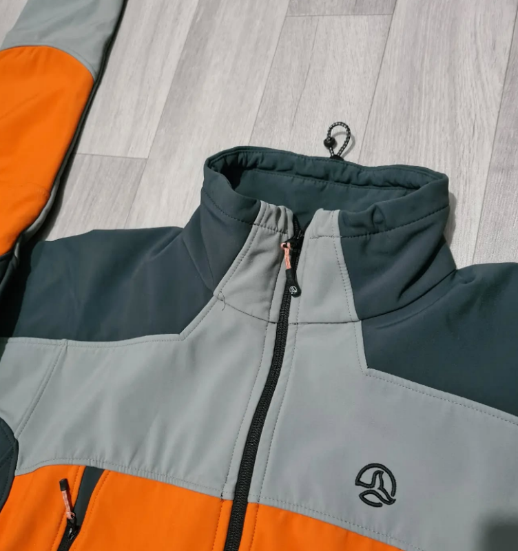 Close up of jeans fabric