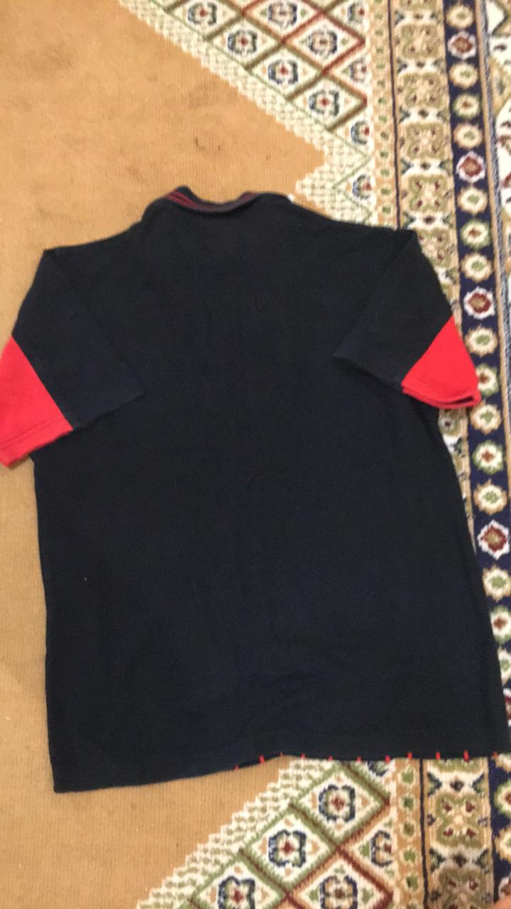 Close up of jeans fabric