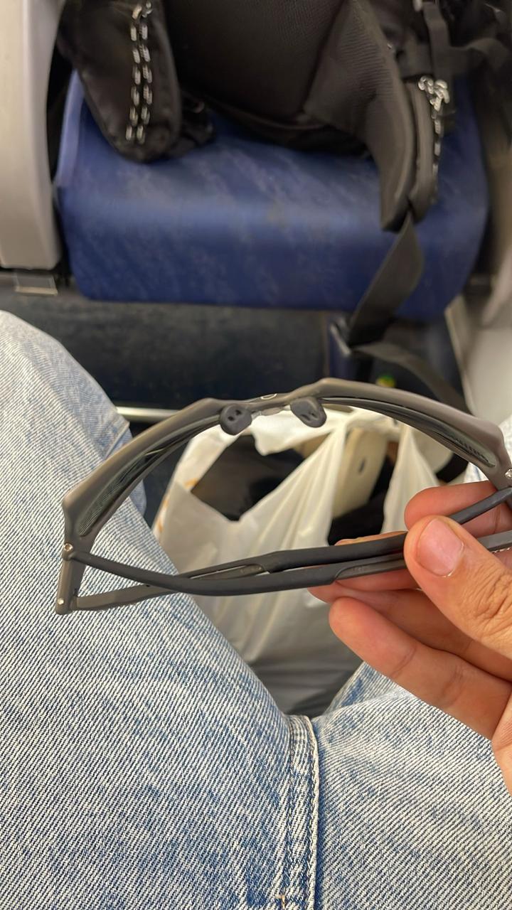 Close up of jeans fabric