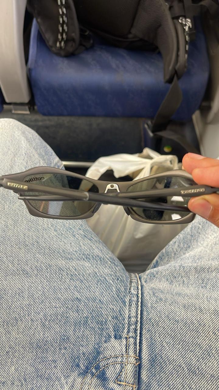 Close up of jeans fabric