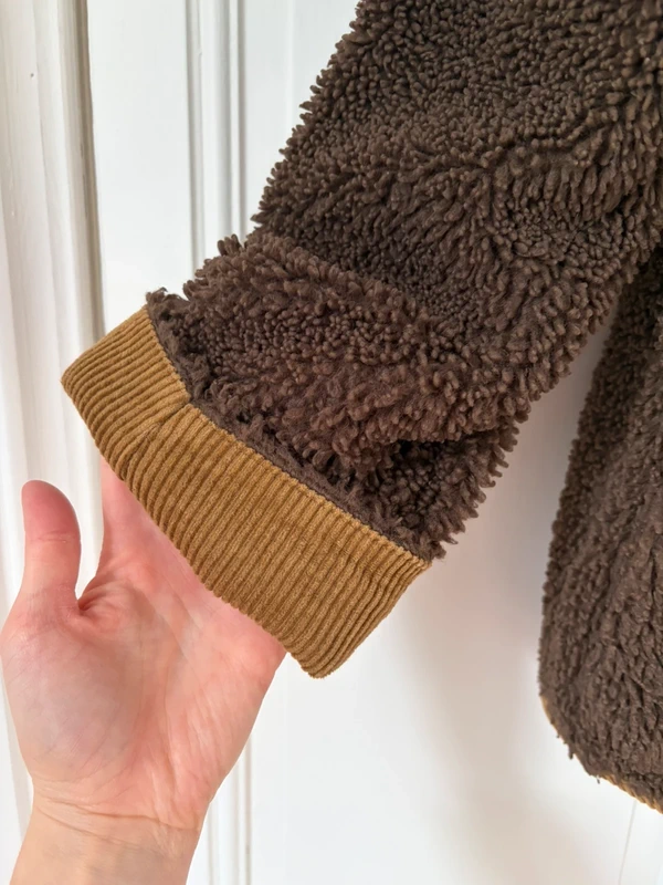 Close up of jeans fabric