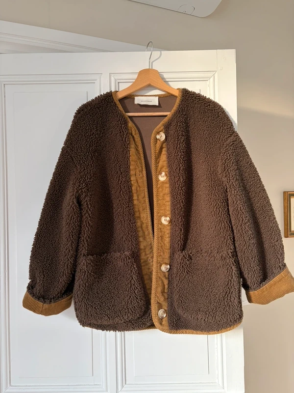 Close up of jeans fabric