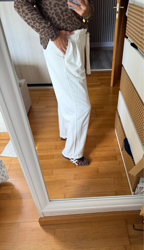 Close up of jeans fabric