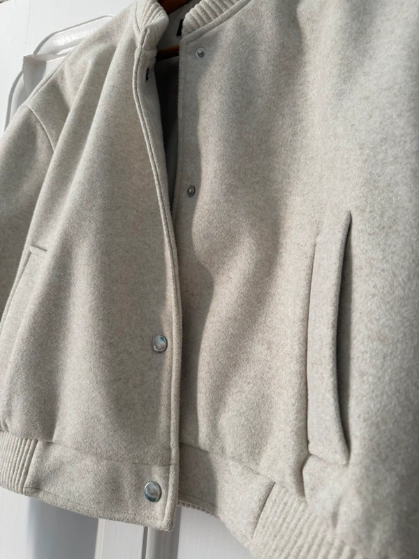 Close up of jeans fabric